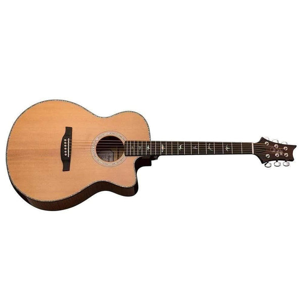 PRS SE Angelus A50E BG Acoustic-Electric Guitar, Natural Top With Black Gold Burst Back, PRS Hardshell Case Included - MusicMajlis