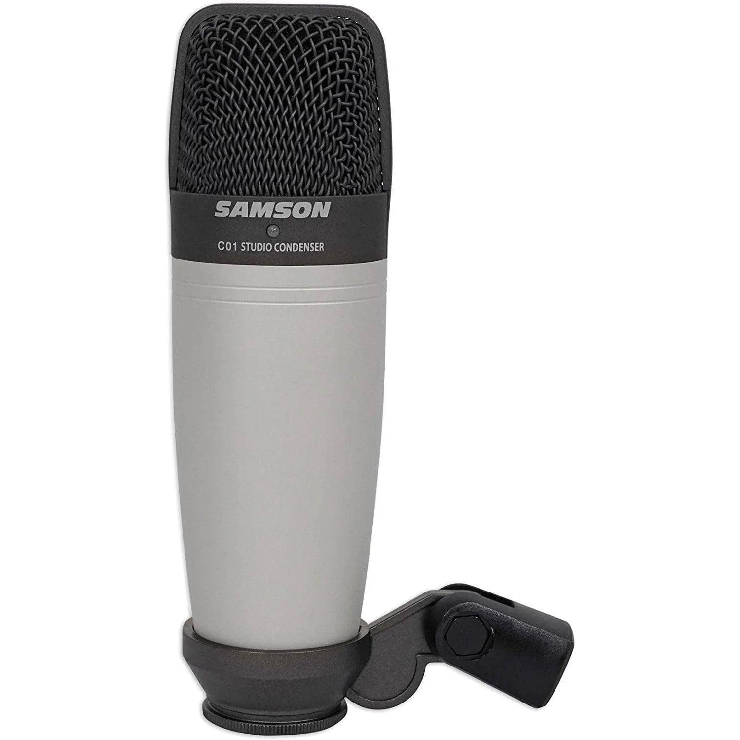 Samson C-01 Large-Diaphragm Cardioid Condenser Microphone - MusicMajlis