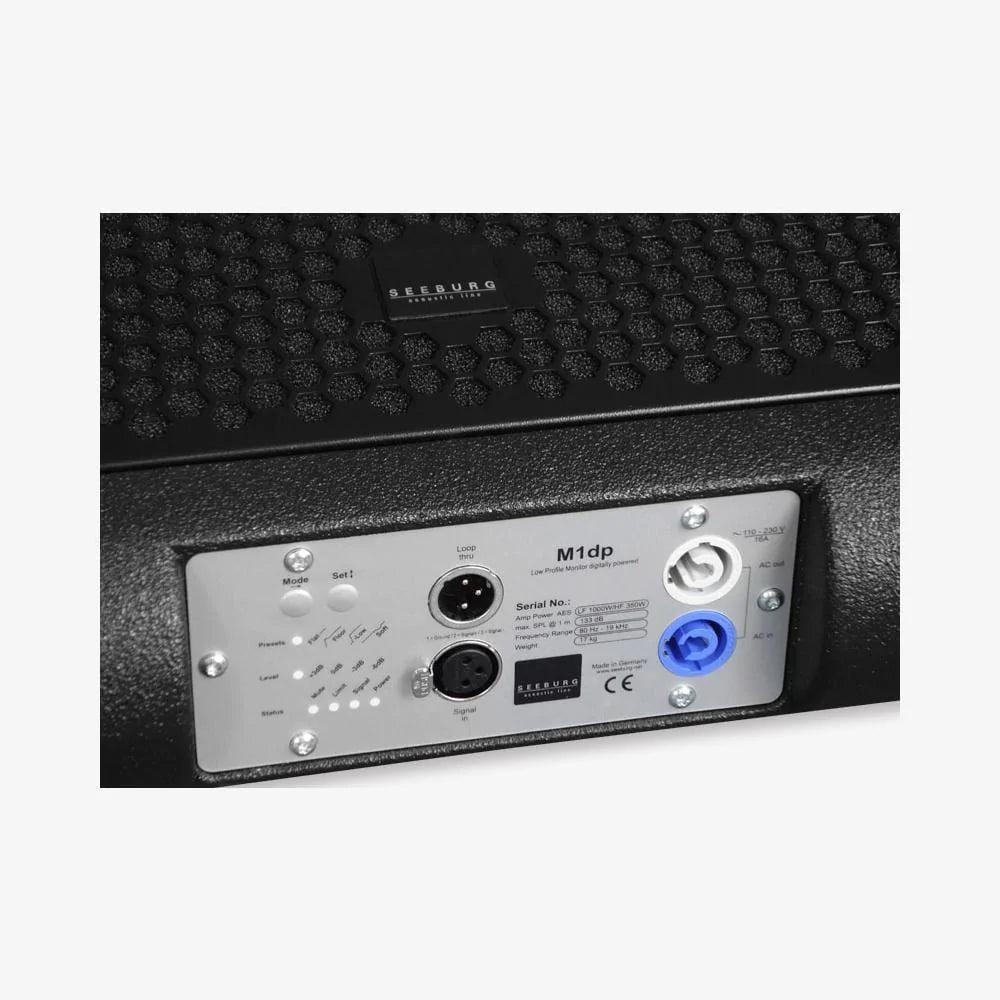Seeburg Acoustic Line M1dp Digitally Powered Low Profile Stage Monitor - MusicMajlis