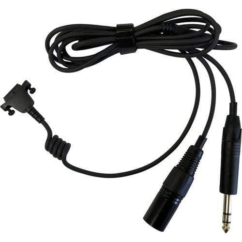 Sennheiser Cable-II-X3K1-Gold Straight Copper Cable with XLR & Gold-plated 1/4" Jack Plug for HMD Headsets (6.6') - MusicMajlis