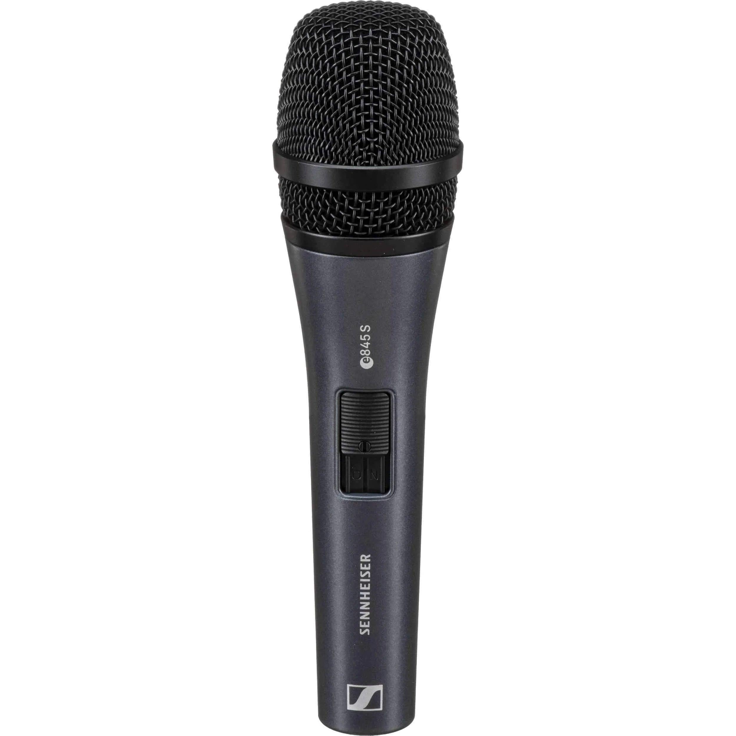 Sennheiser E 845-S Dynamic Supercardioid Vocal Microphone - MusicMajlis