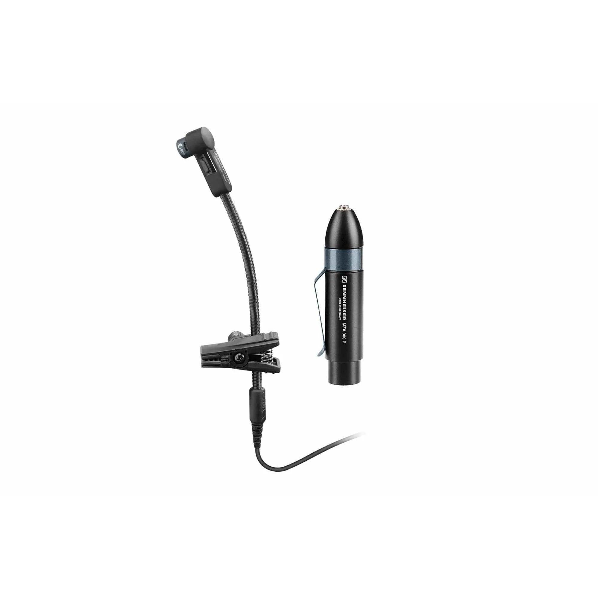 Sennheiser E908 B Condenser Gooseneck Clip-on Microphone - MusicMajlis
