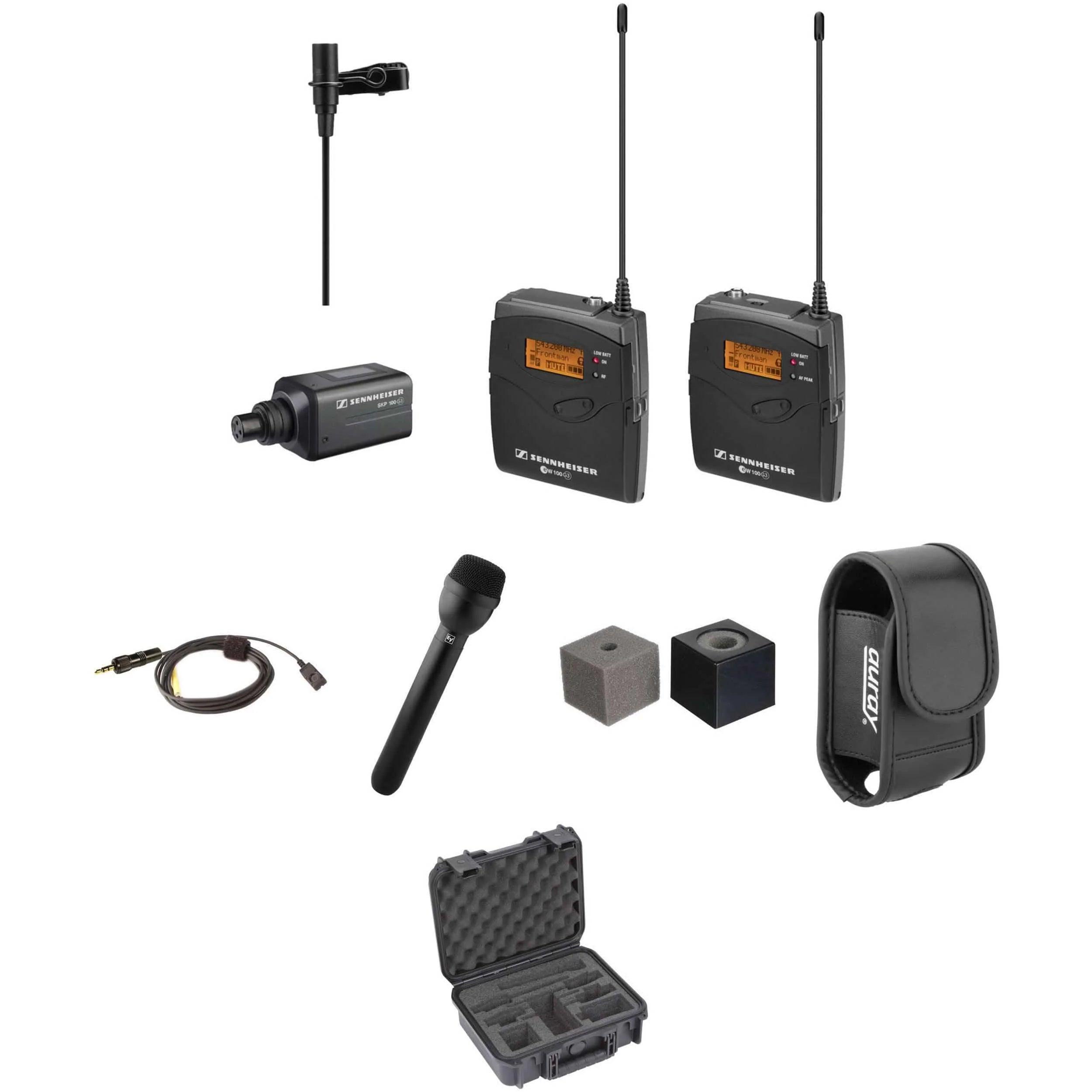 Sennheiser EW 100 ENG G3 Wireless Microphone Combo System - MusicMajlis