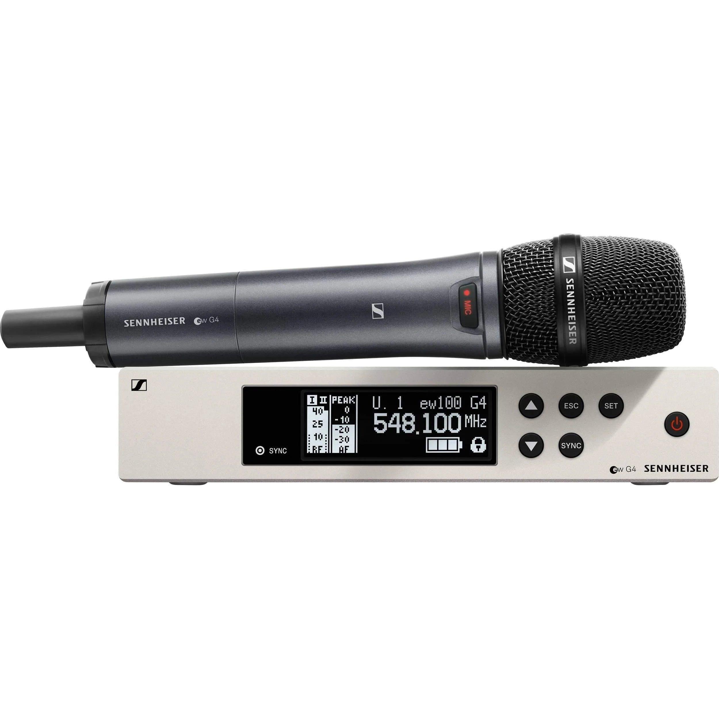 Sennheiser EW 100 G4-845-S Wireless Handheld Microphone System - MusicMajlis