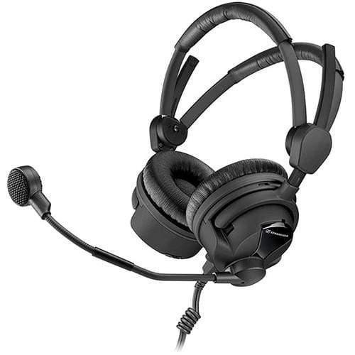 Sennheiser HMD 26-II-100 Broadcast Headset with 100 Ohm, Dynamic Microphone (Cable Sold Separately) - MusicMajlis