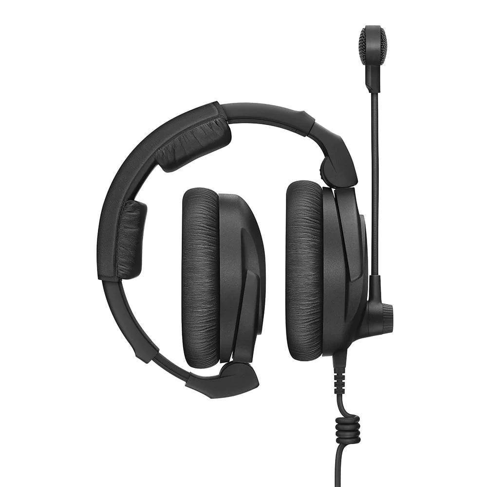 Sennheiser HMD 300-XQ-2 Broadcast Headset with 64 Ohm, Dynamic Microphone & Cable with XLR and 1/4" Jacks - MusicMajlis