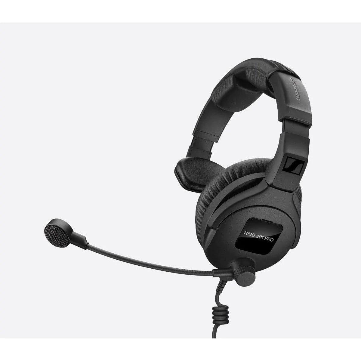 Sennheiser HMD 301 Pro Single-Sided Broadcast Headset with 64 Ohm, Dynamic Microphone (Cable Sold Separately) - MusicMajlis