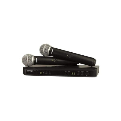 Shure BLX288UK/PG58X-K14 Wireless Microphone System - MusicMajlis