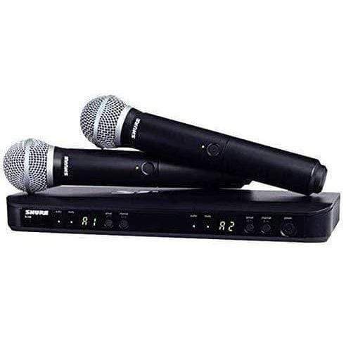Shure BLX288UK/PG58X-K14 Wireless Microphone System - MusicMajlis