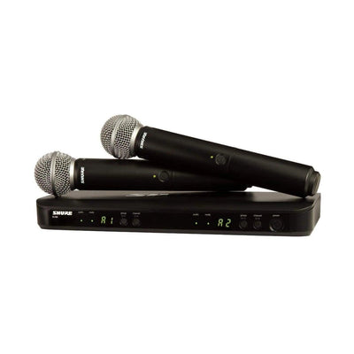 Shure BLX288UK/SM58X-K14 Wireless Microphone System - MusicMajlis