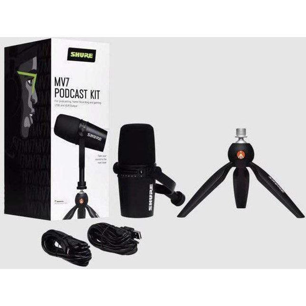 Shure MV7 Podcast Microphone Bundle - MusicMajlis