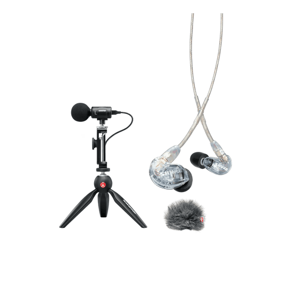 Shure MV88+SE215 Portable Videography Kit - MusicMajlis