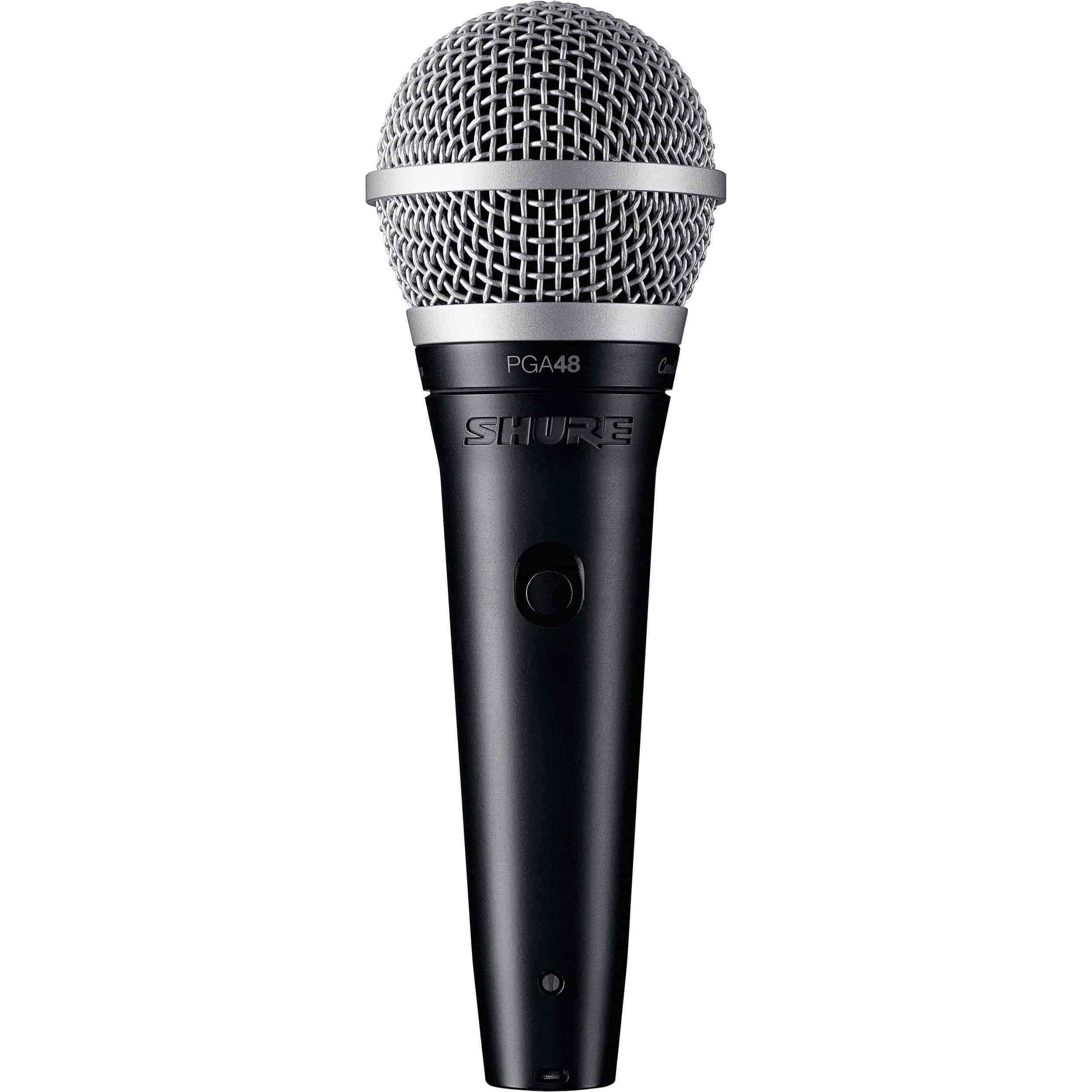 Shure PGA48-XLR Handheld Dynamic Vocal Microphone - MusicMajlis