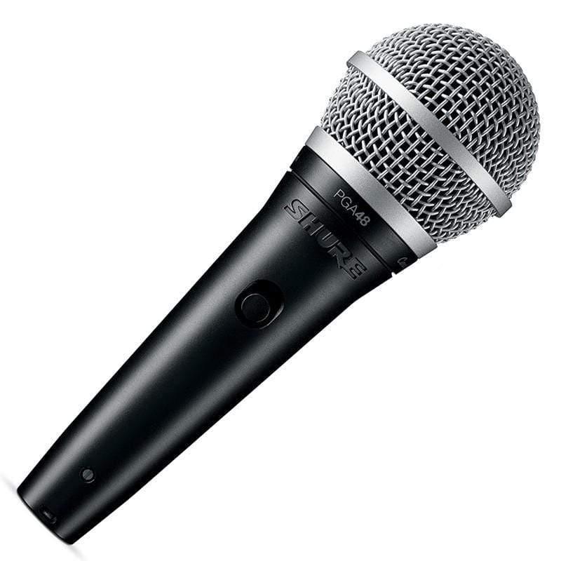 Shure PGA48-XLR Handheld Dynamic Vocal Microphone - MusicMajlis