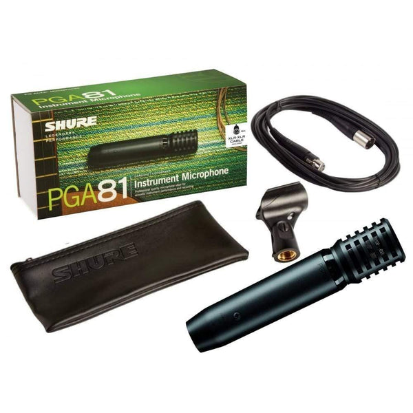 Shure PGA81 Small-diaphragm Condenser Microphone - MusicMajlis