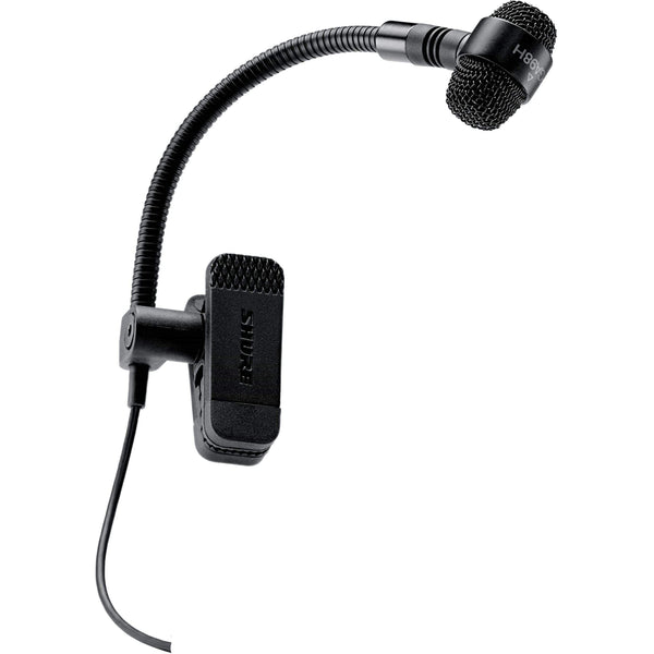 Shure PGA98H-XLR Clip-on Condenser Microphone - MusicMajlis