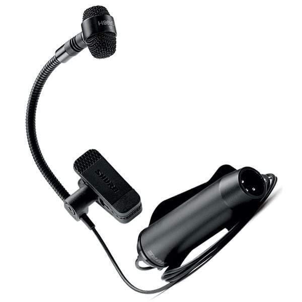 Shure PGA98H-XLR Clip-on Condenser Microphone - MusicMajlis