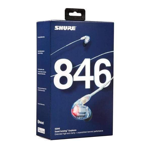 Shure SE846+BT1-EFS Wireless Sound Isolating Earphones with RMCE-BT1 Bluetooth 4.1 Connectivity + 3.5mm Cable, Remote + Mic (Apple & Android) - MusicMajlis