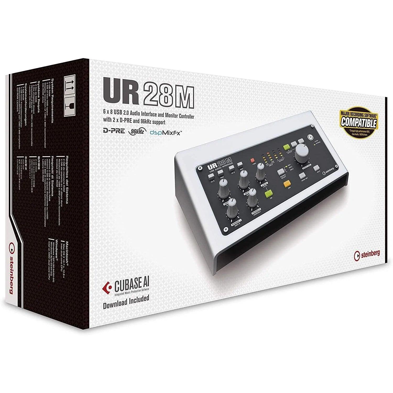 Buy Steinberg UR28M USB 2.0 Audio Interface in UAE at Best Price on  MusicMajlis