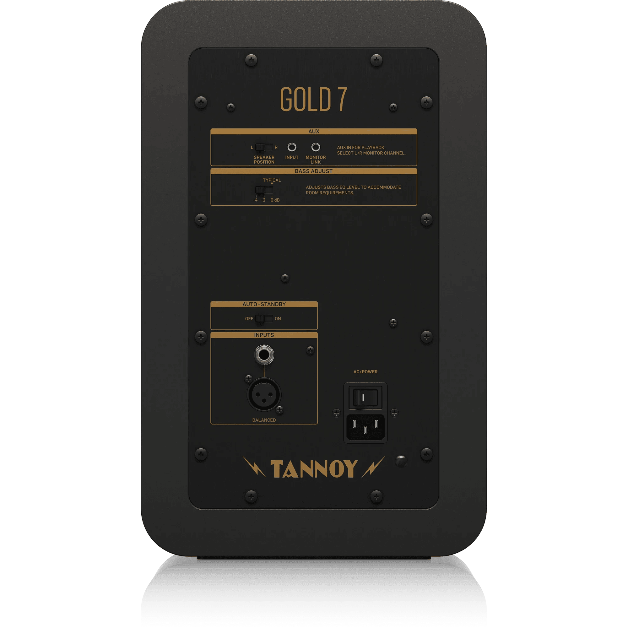 Tannoy GOLD 7 Premium 300W Bi-Amplified Nearfield Studio Reference Monitor - MusicMajlis