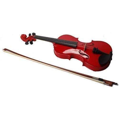 Tansen HD-V11-CHR Popular 4/4 Red color Violin - MusicMajlis
