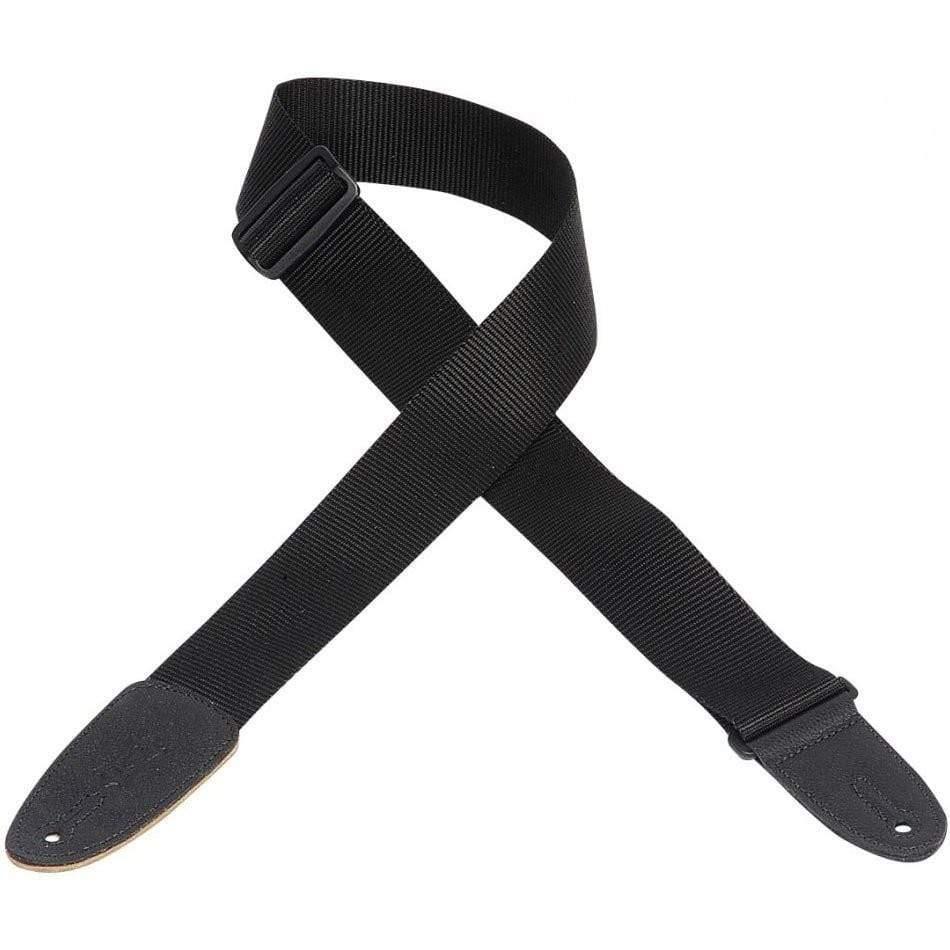 Tansen STP10BK Guitar Strap -Black - MusicMajlis