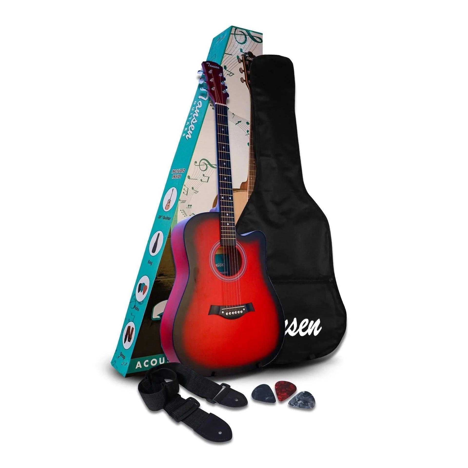 Tansen - TMG941CP Acoustic Guitar Bundle - MusicMajlis