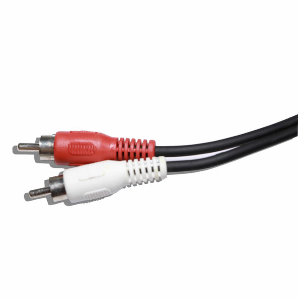 Tasker TI2005 1/8 Stereo Jack to 2 Male RCA Connector 5Mtrs - MusicMajlis
