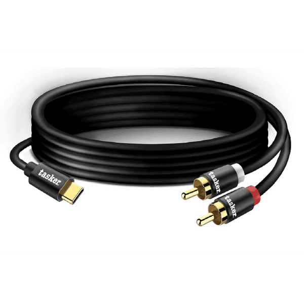 Tasker TK065 USB Type C and 2 RCA Male - MusicMajlis