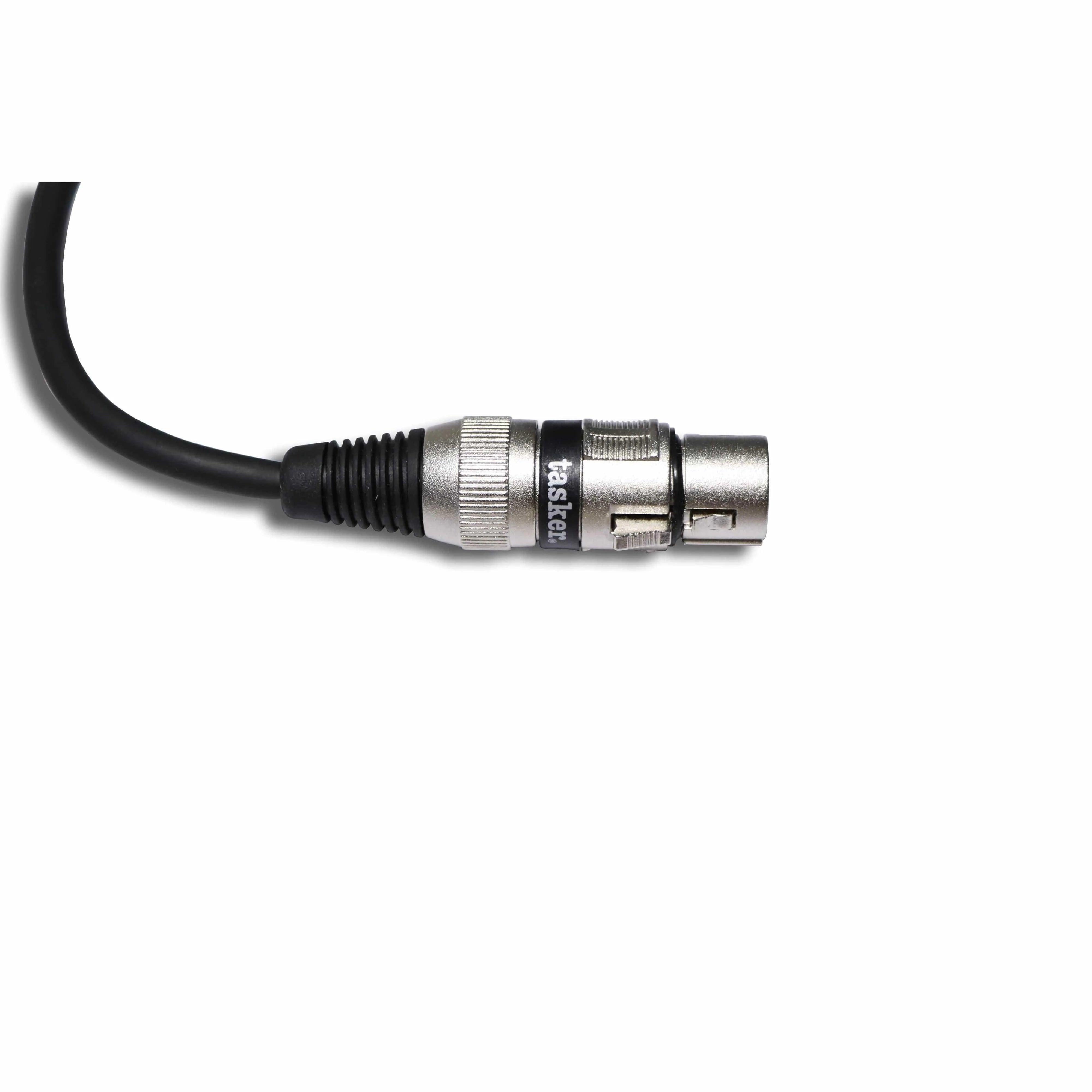 Tasker TK225 Cable 1 XLR Female 3 Pin to 1 Jack Mono 1/4 5Mtrs - MusicMajlis