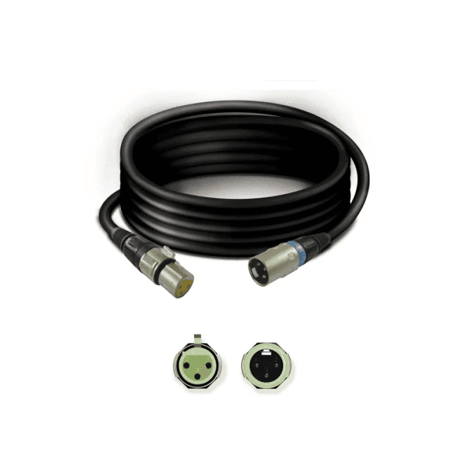 Tasker TK336 3 Pin Male to 3 Pin Female cable - 6m - MusicMajlis