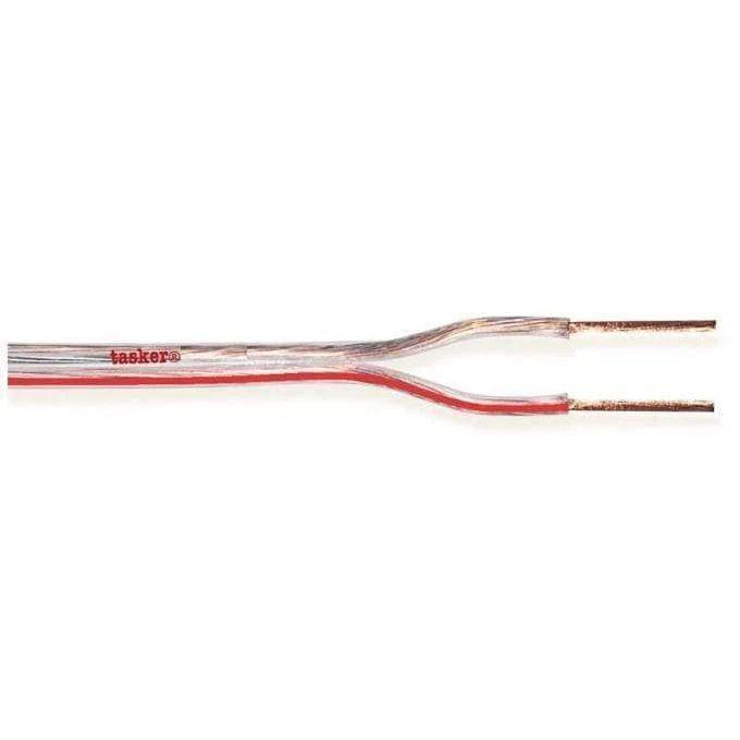 Tasker TSK61-10 Cable Speaker 2x0.5mm FFC Transparent 10Mtrs - MusicMajlis