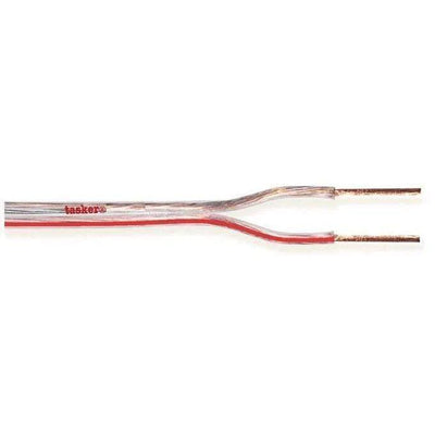 Tasker TSK61-10 Cable Speaker 2x0.5mm FFC Transparent 10Mtrs - MusicMajlis