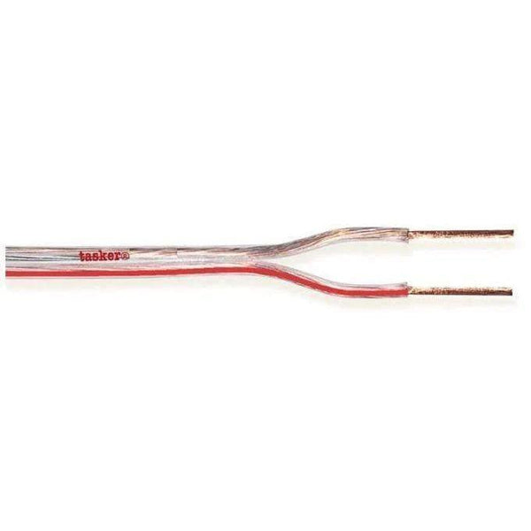 Tasker TSK61-10 Cable Speaker 2x0.5mm FFC Transparent 10Mtrs - MusicMajlis