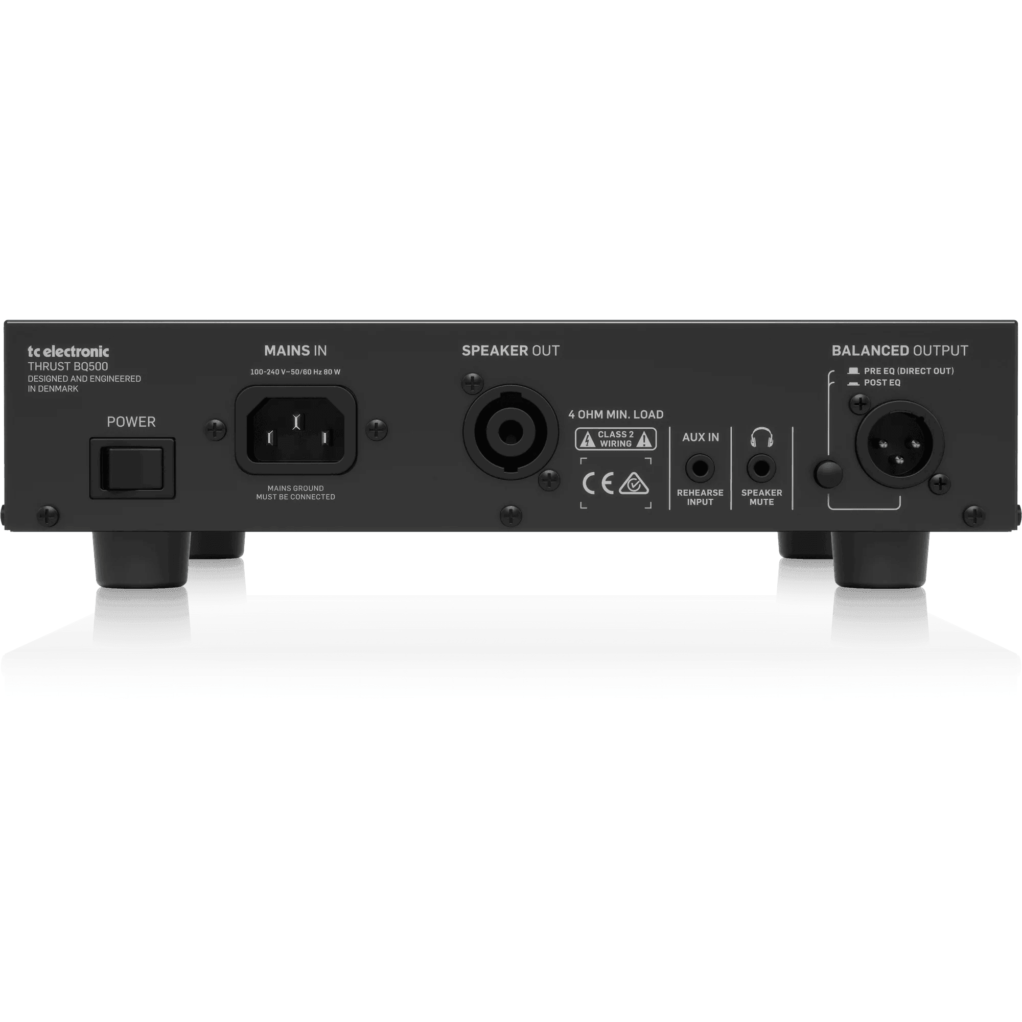 TC Electronic BQ500 500W Portable Bass Head - MusicMajlis