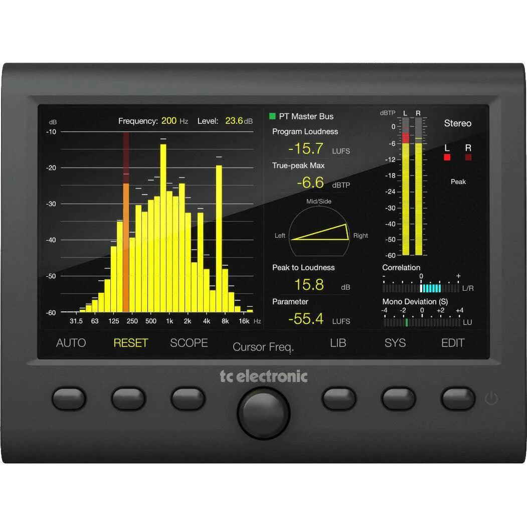 TC Electronic CLARITY M STEREO Audio Meter with 7" High Resolution Display - MusicMajlis