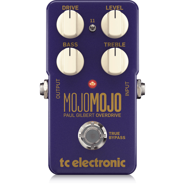 TC Electronic MOJOMOJOPAULGILBERTEDITION MojoMojo Overdrive Pedal - Paul Gilbert Edition - MusicMajlis