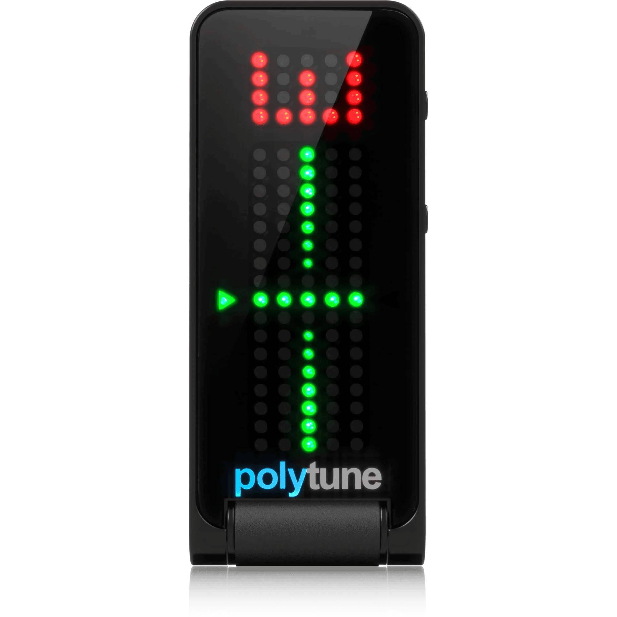 TC Electronic Polytune Clip Black Lustrous Polyphonic Clip-On Tuner - MusicMajlis