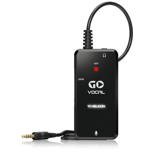 TC Helicon GO VOCAL Microphone Preamp Audio Interface - MusicMajlis