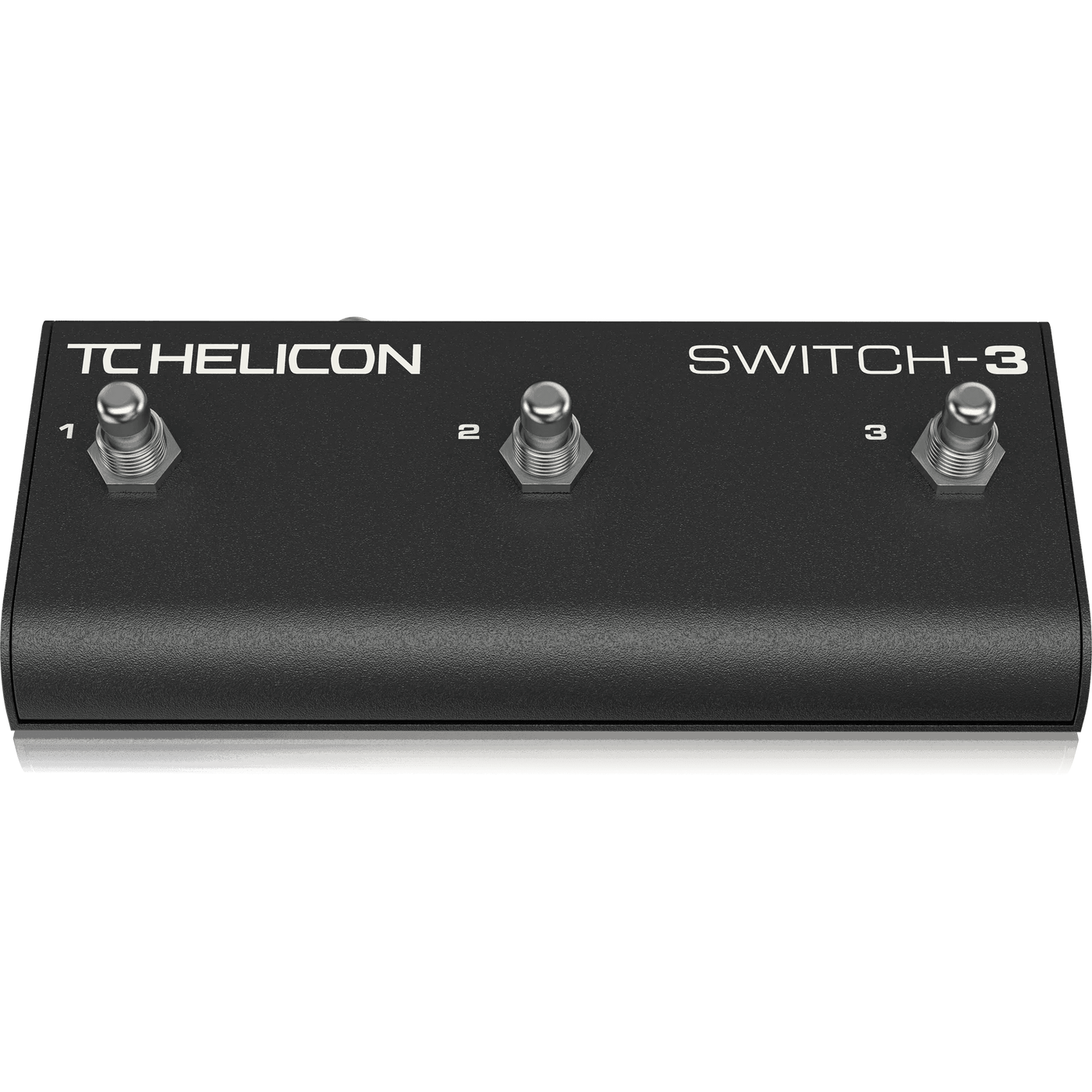 TC Helicon SWITCH-3 Sturdy 3-Switch Accessory Pedal for Expanded Remote Control - MusicMajlis