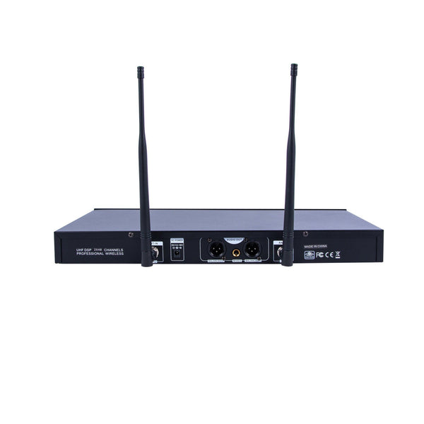 Tolaye TWM482-H/HS/TP Microphone Wireless Dual Channel UHF System - MusicMajlis