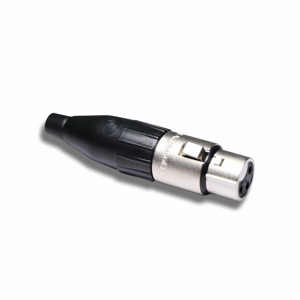 Tovaste AC3MM Amphenol Male XLR Connector - Silver - MusicMajlis