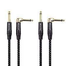 Tovaste CPML-2 Unbalanced TS Patch Cables 6 Pc - L shaped - MusicMajlis