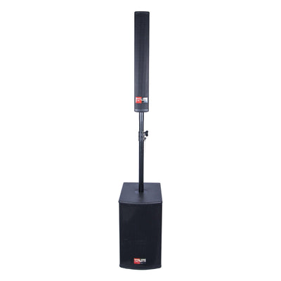 Tovaste LC304T+LC110SA Active PA Speaker Column with Subwoofer - MusicMajlis