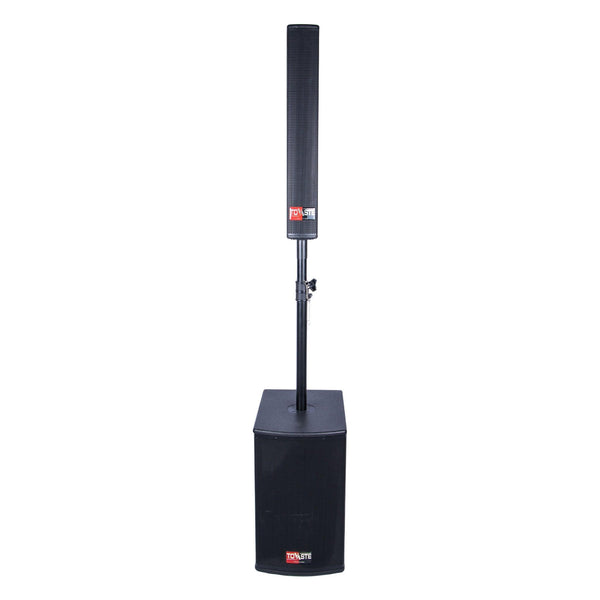 Tovaste LC304T+LC110SA Active PA Speaker Column with Subwoofer - MusicMajlis