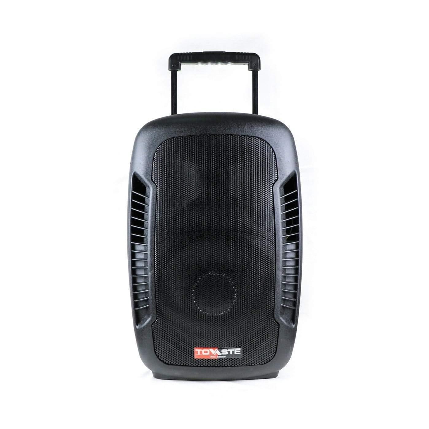 Tovaste PS112BTLED Rechargeable Portable PA System - MusicMajlis