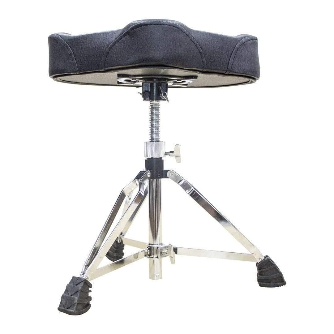 Tovaste T7BK Saddle Drum Throne -Black - MusicMajlis