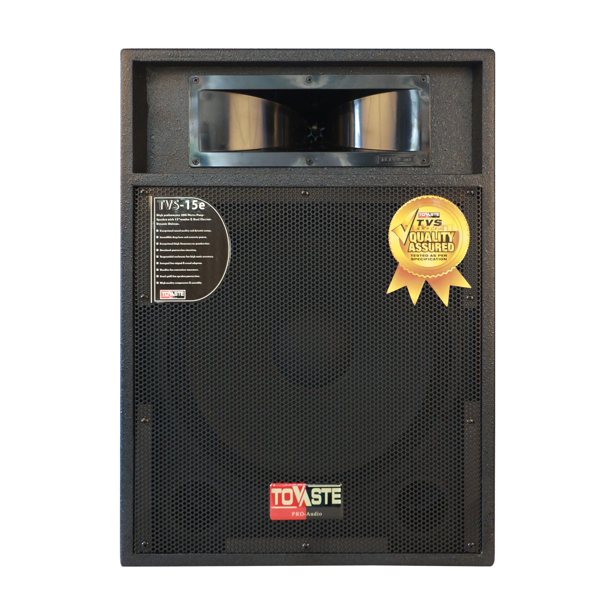 Tovaste TVS15E Passive Speaker 1x15" 200W Wooden Paint Body - MusicMajlis