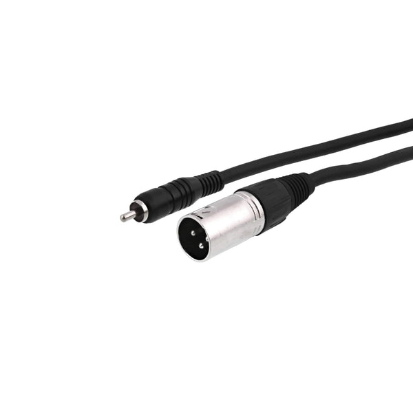 Tovaste XMR-120 RCA Plug to Male XLR Audio Cable - 20 Feet - MusicMajlis