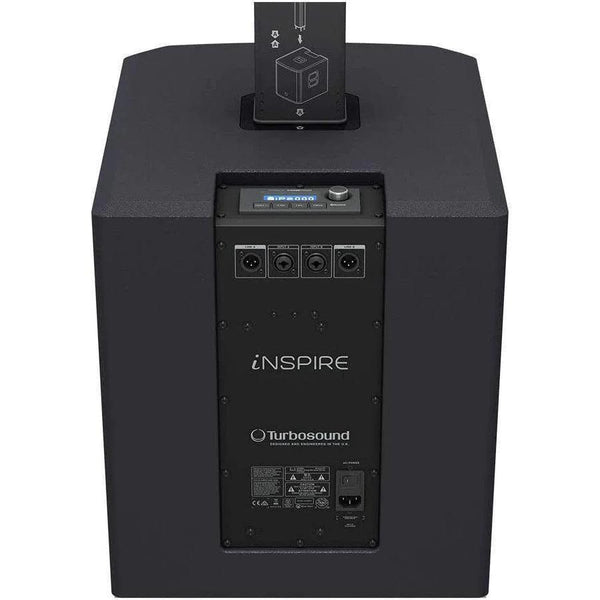 Turbosound iP2000 Bundle with Transport Bag and Protective Cover - MusicMajlis